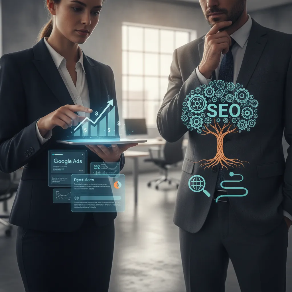 מה ההבדל המהותי בין חברת פרסום בגוגל לבין SEO?