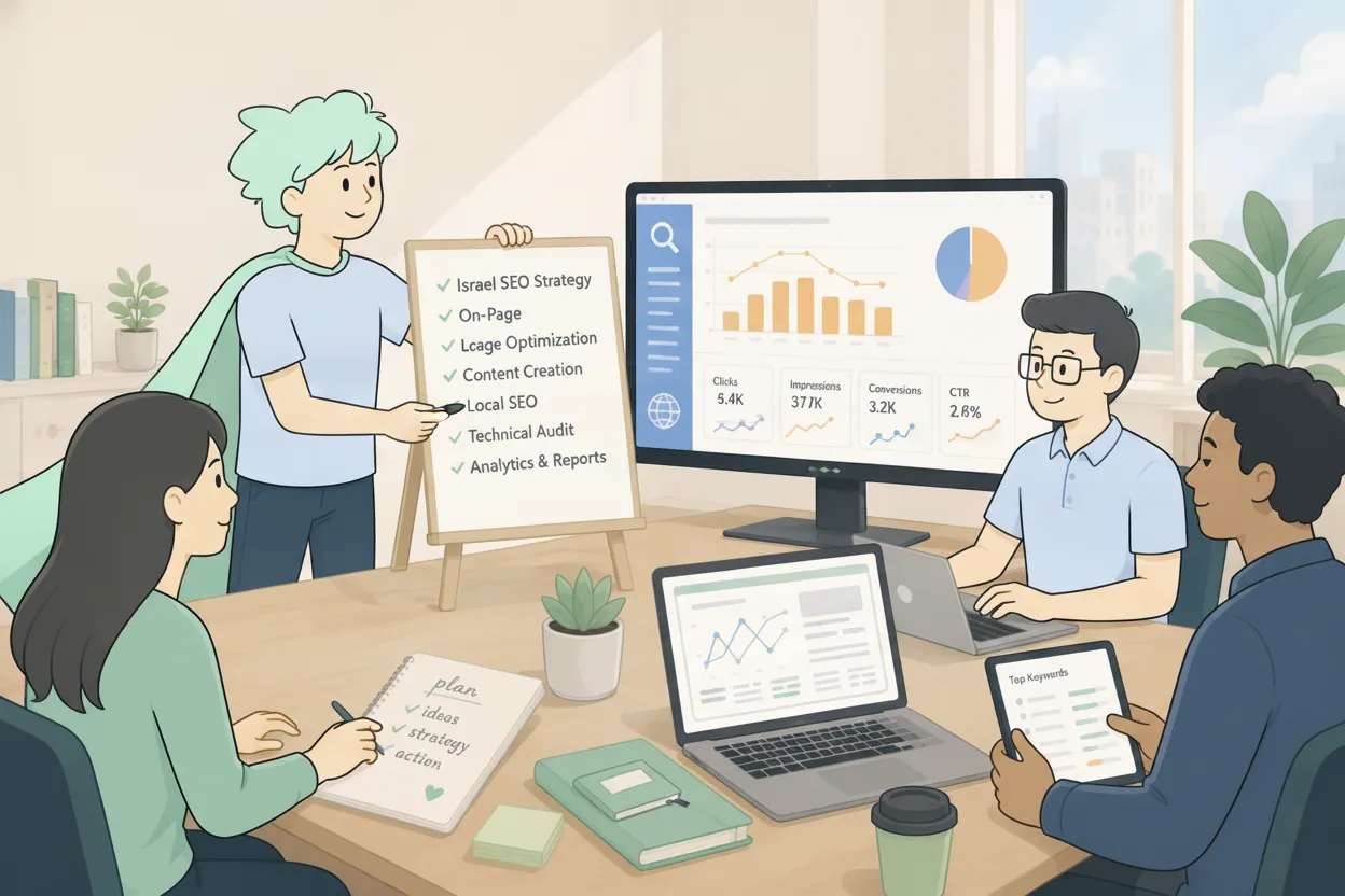 Seo israel: 5 first steps for SEO Israel that work