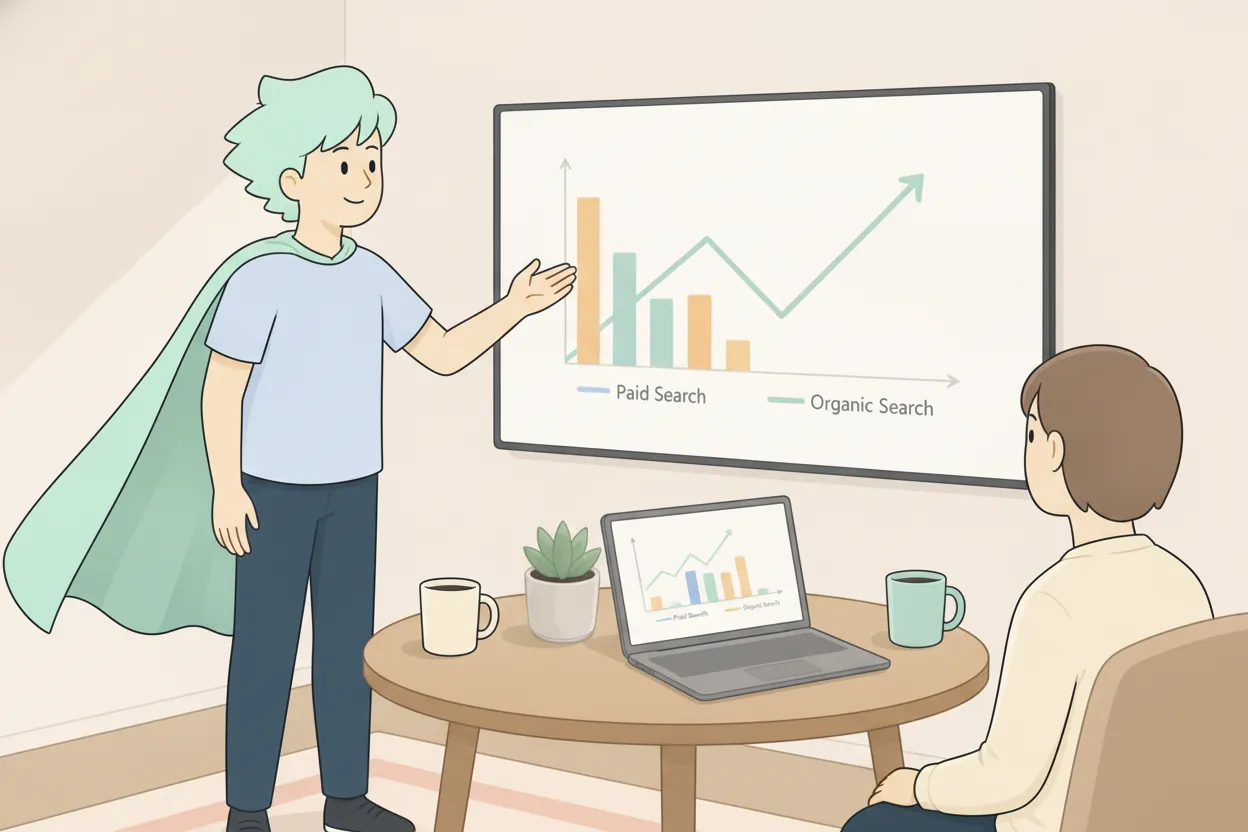 טבלת השוואה: Google Ads מול SEO אורגני