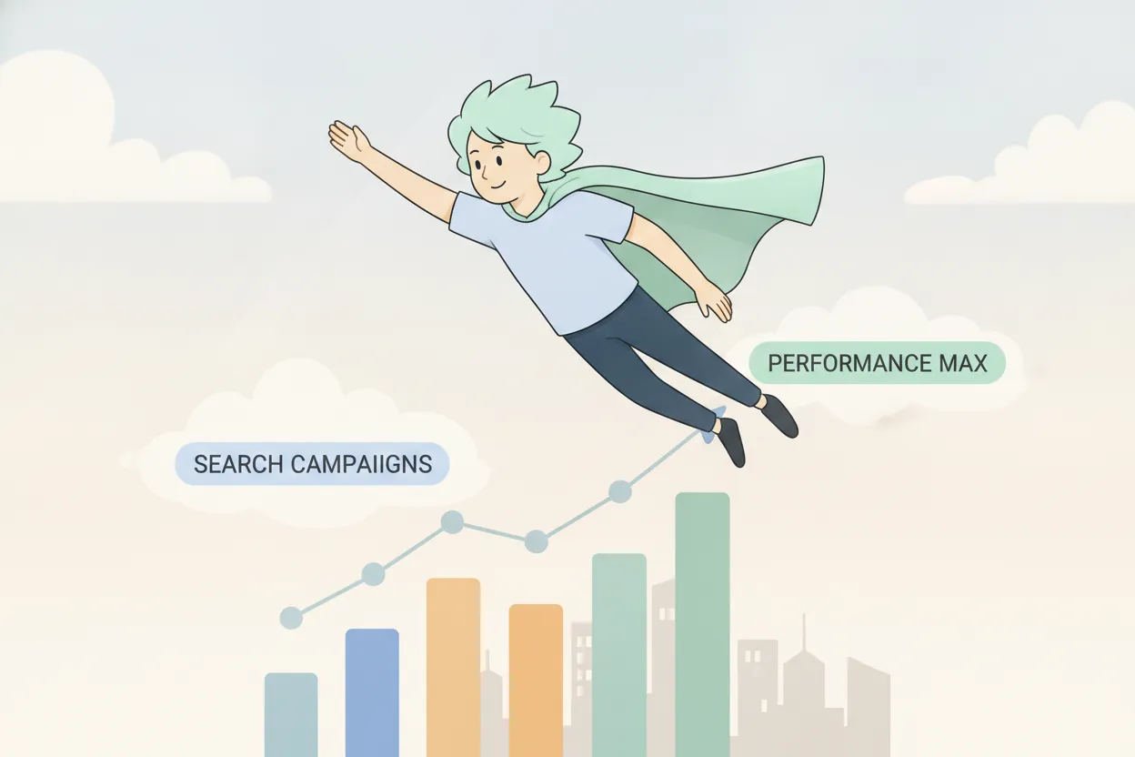 קמפיין Search לעומת קמפיין Performance Max: ההבדלים שמשנים הכל