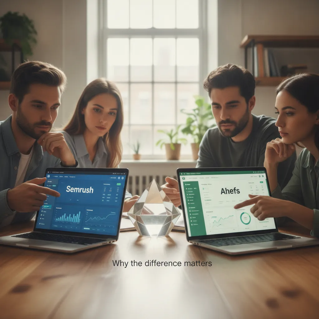 למה ההבדל בין Semrush ל-Ahrefs משנה?