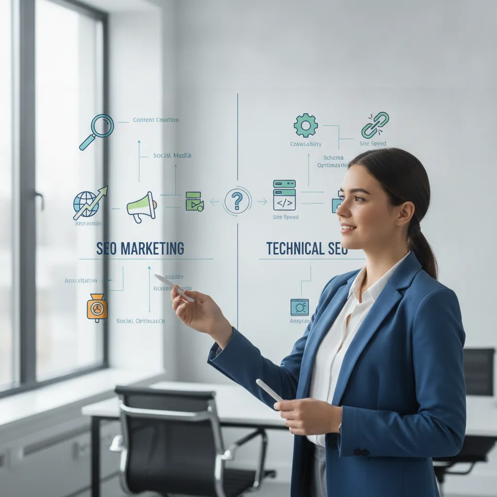 שאלות נפוצות על Marketing SEO מול SEO טכני